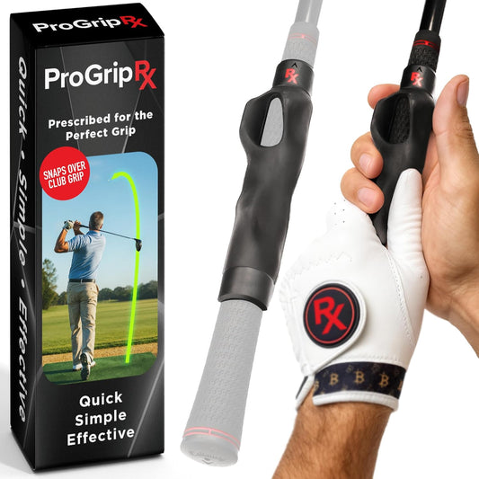 ProGrip Rx Golf Trainer – Portable Right-Handed Swing Aid for Muscle Memory, Grip Consistency & Control – Perfect Training Tool for Range & Daily Practice
