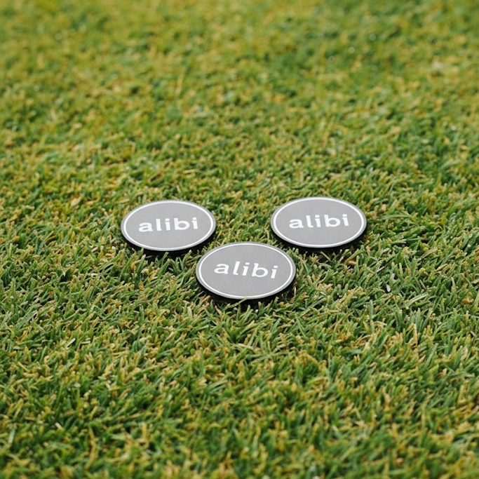 alibi Golf Ball Marker