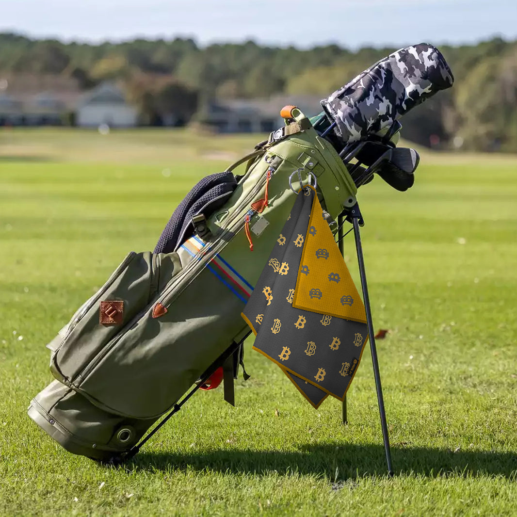 Bitcoin - Golf Towels