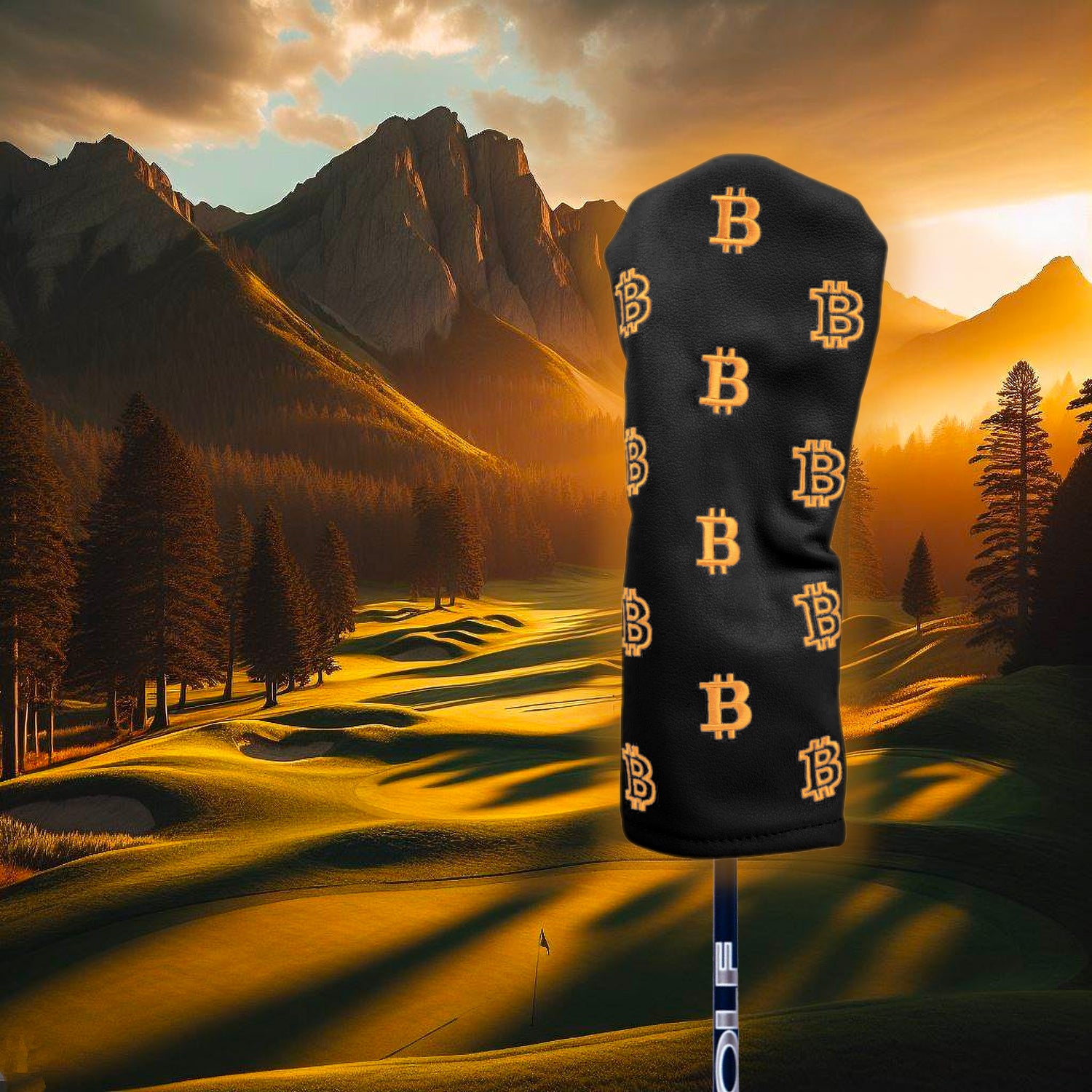 Bitcoin - Golf Club Covers