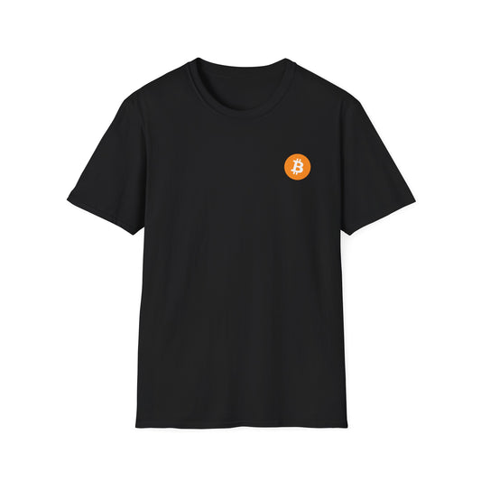 Bitcoin Logo - Unisex Softstyle T-Shirt