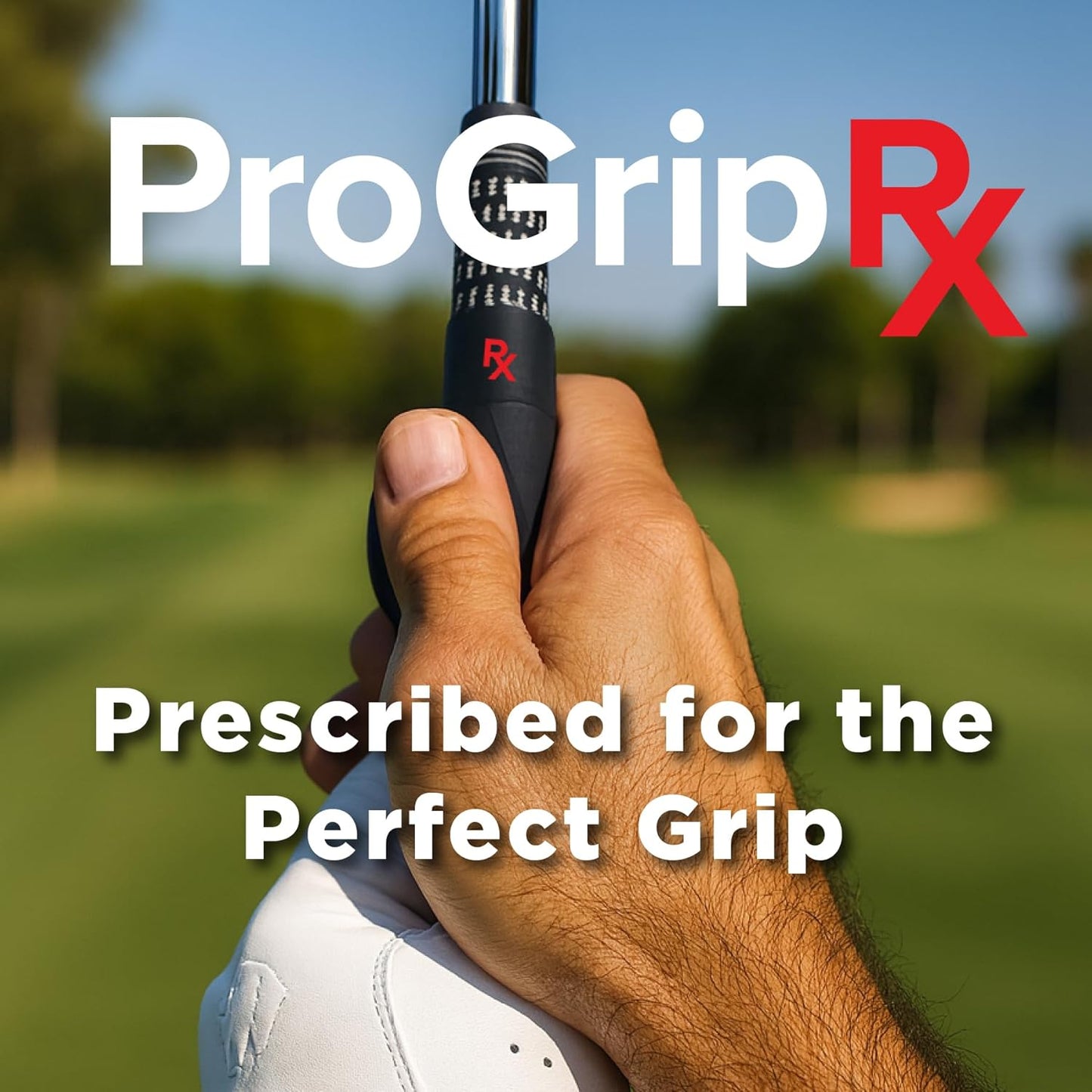 ProGrip Rx Golf Trainer – Portable Right-Handed Swing Aid for Muscle Memory, Grip Consistency & Control – Perfect Training Tool for Range & Daily Practice