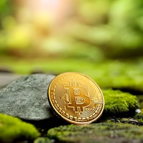 Collector's Edition Bitcoin Coin - Commemorative Cryptocurrency Collectible in Protective Acrylic Display Case - Perfect for Crypto Enthusiasts, Coin Collectors, and Gifts