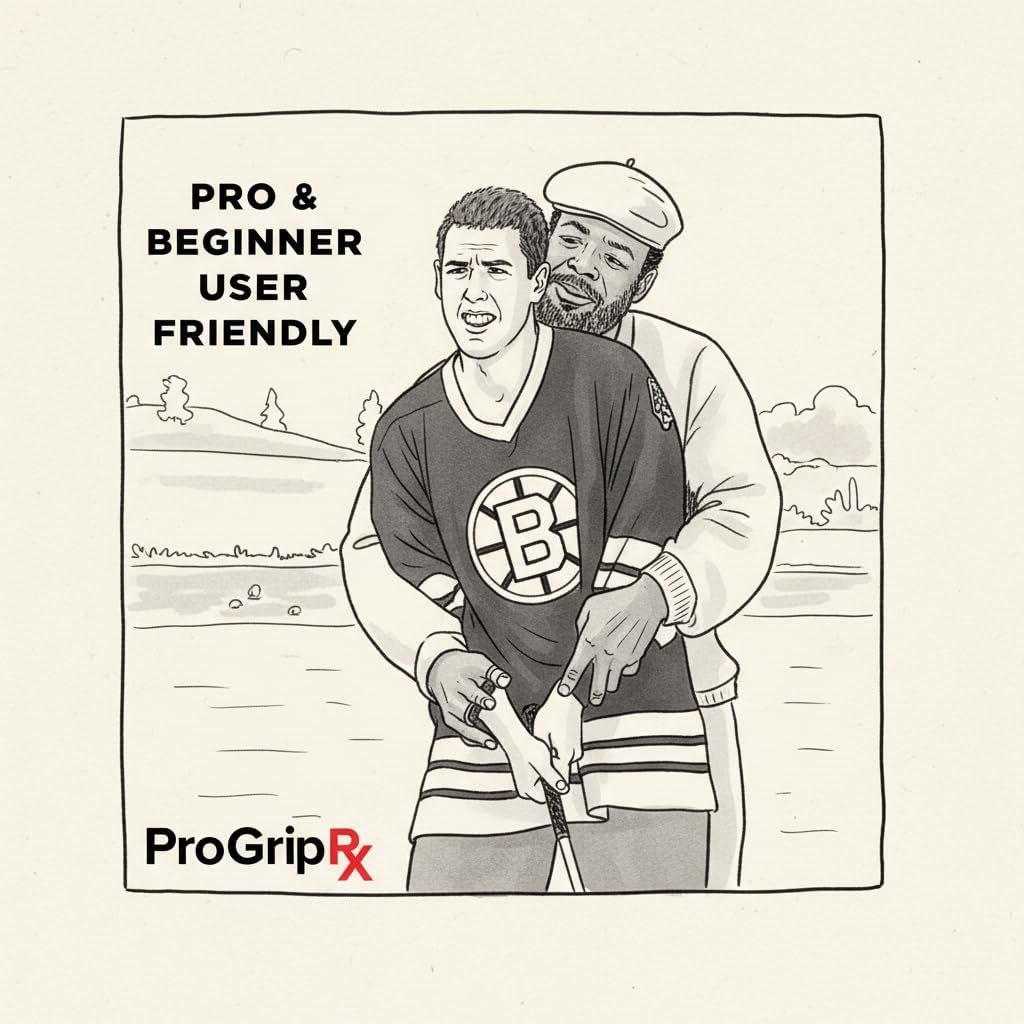 ProGrip Rx Golf Trainer – Portable Right-Handed Swing Aid for Muscle Memory, Grip Consistency & Control – Perfect Training Tool for Range & Daily Practice