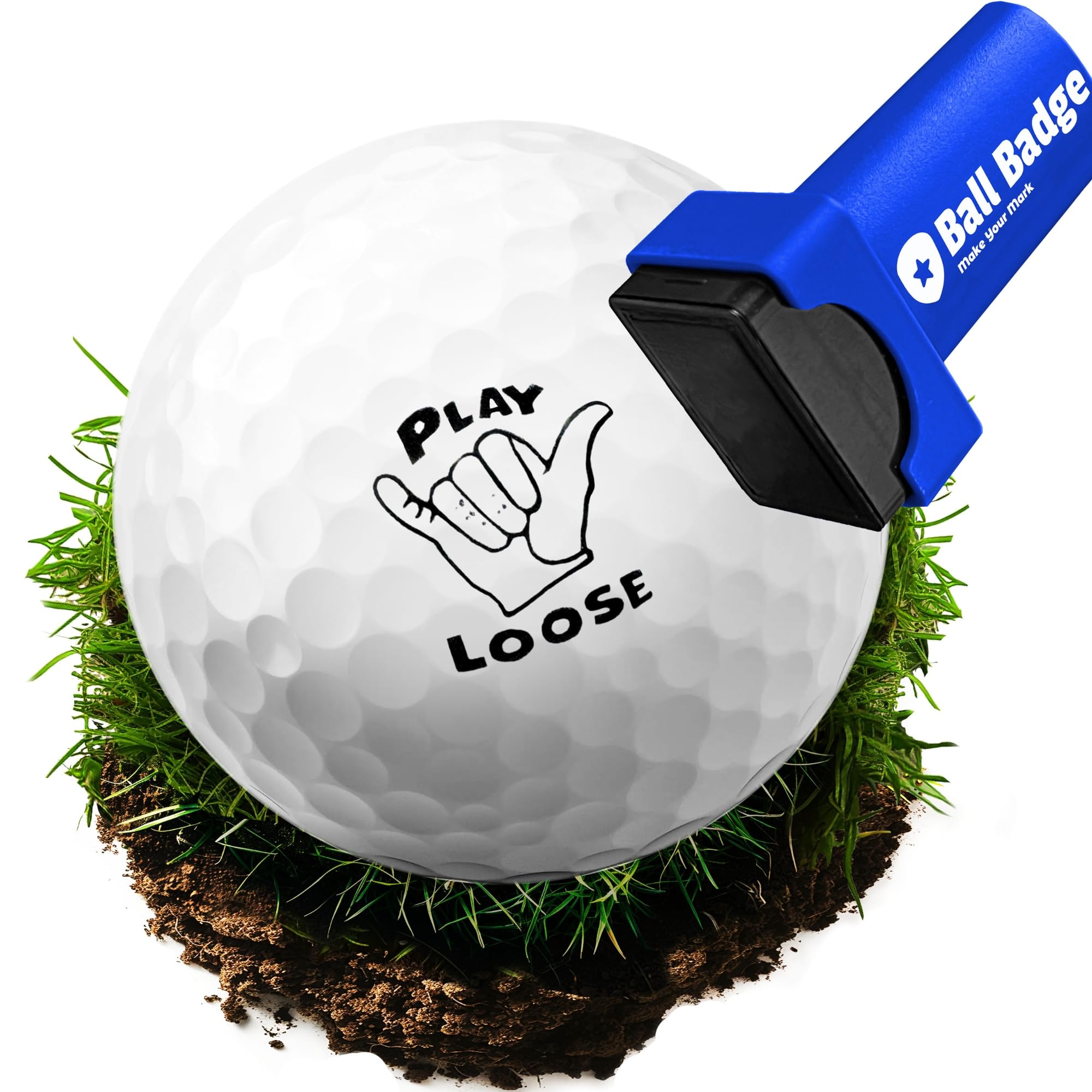 Ball Badge - Golf Ball Stamp, Self-Inking Golf Ball Stamper, Golf