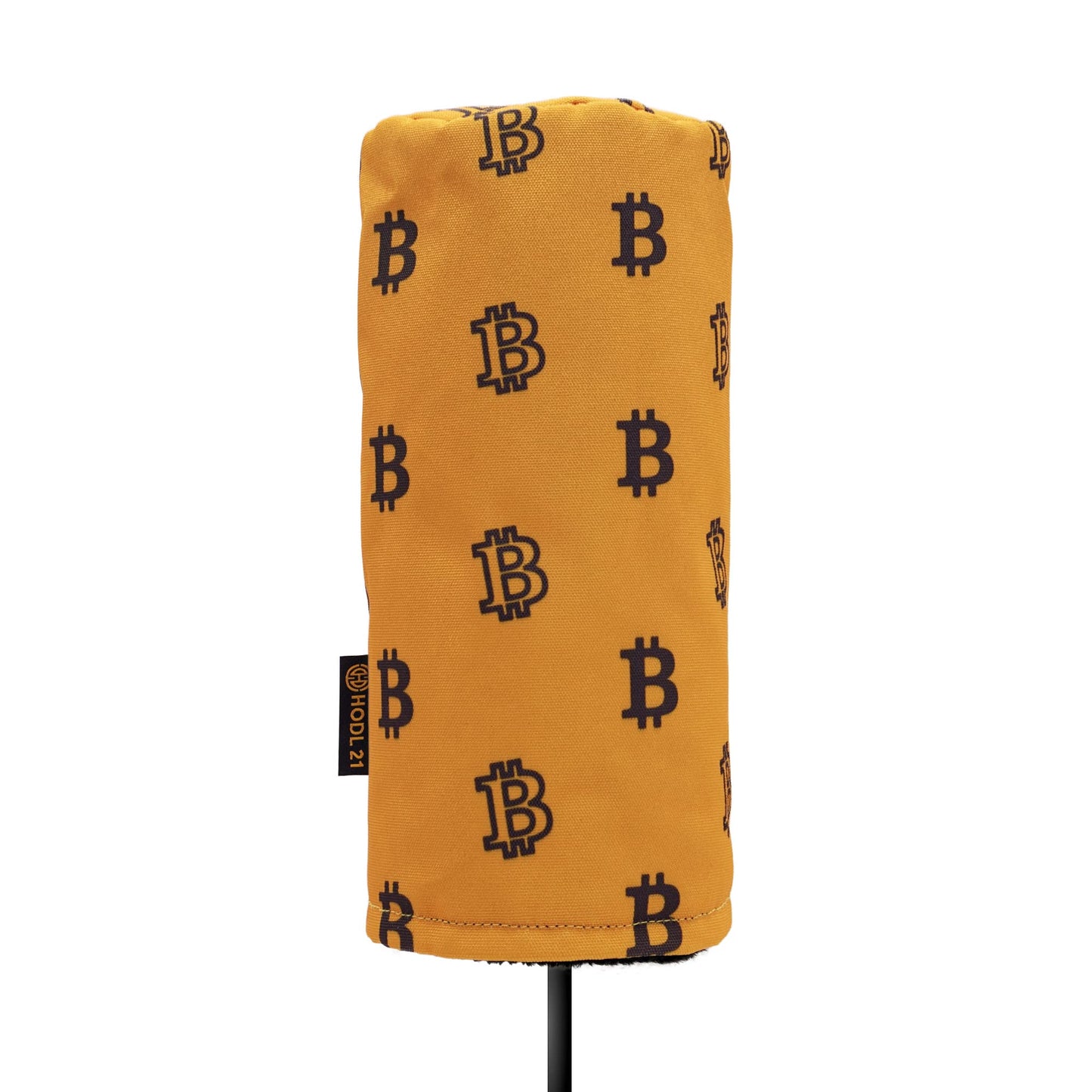 Golf Club Driver Headcover- Premium Bitcoin Barrel Style Golf Driver Head Covers - Protective Golf Driver Head Cover for up to 460 cc Driver Woods