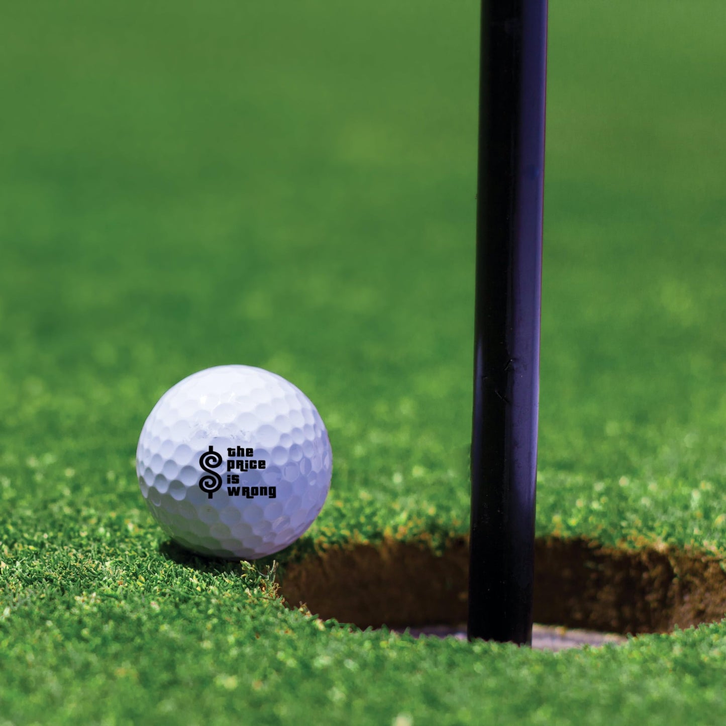 Ball Badge - Golf Ball Stamp, Self-Inking Golf Ball Stamper, Golf Ball Marker, Reusable Golf Ball Marking Tool to Identify Golf Balls - Reusable Ink Stamp for Golf Balls (The Price Is Wrong)