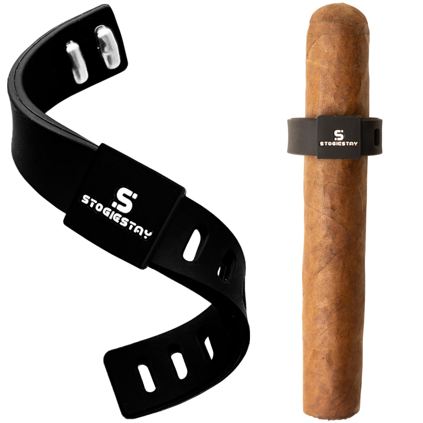 StogieStay Magnetic Holder - Portable Clip for Golf Carts & Accessories for Men - Premium Golf Gifts - Perfect for Fishing, Grilling, Camping & Sporting Events