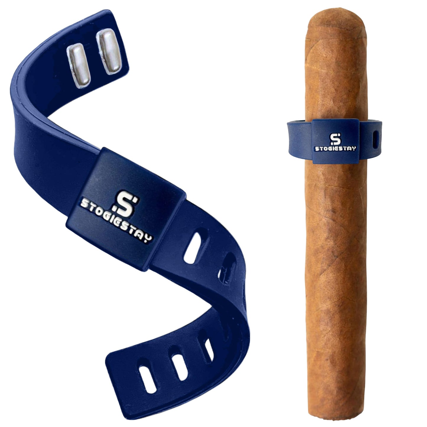 StogieStay Magnetic Holder - Portable Clip for Golf Carts & Accessories for Men - Premium Golf Gifts - Perfect for Fishing, Grilling, Camping & Sporting Events