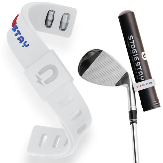 StogieStay Magnetic Stogie Holder - Portable Stogie Clip for Golf Carts & Accessories for Men - Premium Golf Gifts - Perfect for Fishing, Grilling, Camping & Sporting Events